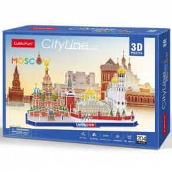 Cubbic fun puzzle city line moscow ( CBF202668 ) - Img 1