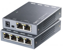 Cudy FS1006PL 6-Port 10/100M PoE+ Switch, 60W external, max 32W/PoE, UPLINK, 250m, 4KV protection - Img 1