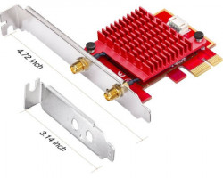 Cudy WE3000S AX5400 Tri-Band Wi-Fi 6 PCI Express Adapter mrežna karta - Img 3