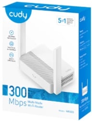 Cudy WR300 N300 Wi-Fi Router, Chipset MediaTek, router/AP/ Repeater/WISP 4xLAN, 2x5dBi-7