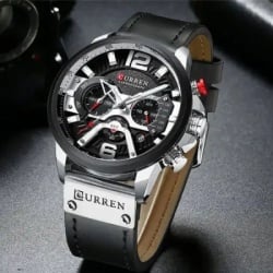 Curren 8329 black sat-1