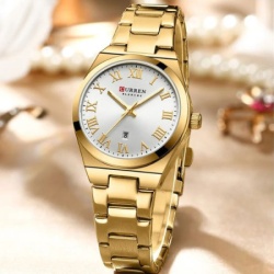 Curren 9095 gold white sat-1