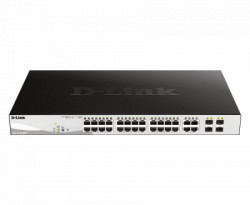 D-Link dgs-1210-28p lan switch /e poe 10/100mbps 24 poe port + 4 sfp - Img 1