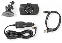 DCAM11BK Dash Cam, 1080p@30fps, 12.0 MPikel, 2,7" LCD, Parking senzor, Detekcija pokreta, Crna - Img 2