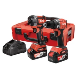 DCK KDKIT26EK akumulatorski set alata KDJZ2060i + KDPL208, sa 2x4.0Ah baterije i punjačem, u koferu ( KDKIT26EK )