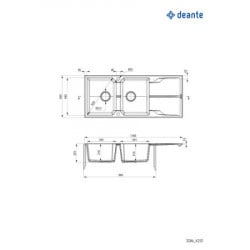 Deante sudopera andante 116/cr/o/2 zqn 5213 - Img 2