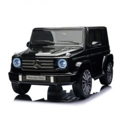 Dečiji auto na akumulator Mercedes Benz G500 model 289-1 metalik crni - Img 1