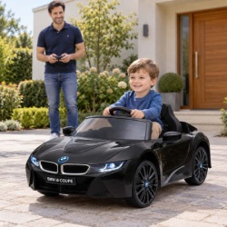 Dečiji automobil na akumulator BMW i8 Concept Crni (12V) ( SM-26402CC )