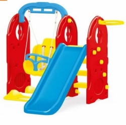 Dečiji komplet MEGA za dvorište (Mega) Kućica + Set 7u1 + Klackalica + Trambolina - Img 6