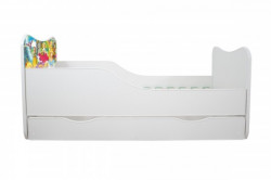 Dečiji krevet 160x80 HAPPY KITTY + fioka - PRINCESSES ( 7509 ) - Img 2