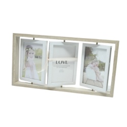 Dekordom foto ram - rotacioni 3/1 - hw193-3-b - beige - n25 ( 022772 )