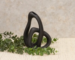 Dekordom vaza strano - black - n43 ( 024378 )