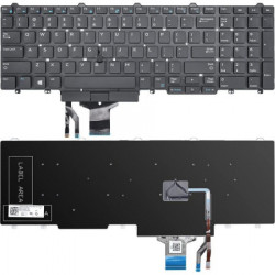 Dell tastatura za laptop latitude E5550 / Precision 17 (7710) bez pozadinskog osvetljenja ( 104960 ) - Img 2