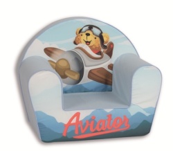 Delta Dečija fotelja Meda avijatičar ( 102064 )