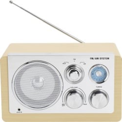 Denver tr-63 light wood radio-1