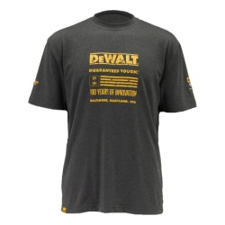 DeWalt DWC240-004 siva majica, 100 godina Limited Edition ( DWC240-004-M )