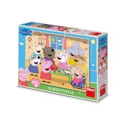 Dino peppa pig: prodavnica puzzle set 24 maxi dela ( 11159 )