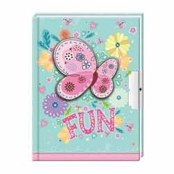 Dnevnik sa kljucem butterfly fun 56l 642301-u ( 09/70013 )