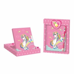 Dnevnik sa kljucem u setu jednorog 56l 642005-a ( 09/70029 )