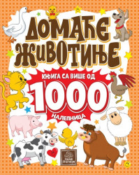 Domaće životinje - knjiga sa više od 1000 nalepnica ( 1147 )