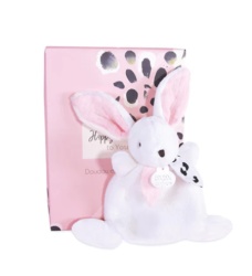 Doudou Mekani zeka roze 17cm ( DC3884 )-1