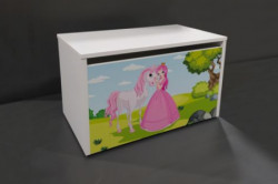 Drvena kutija za igračke Princces and horse ( 740013 )