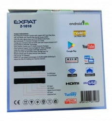 DVB-EXPAT Z1010 Prijemnik IPTV, Set - Top Box, 1GB/8GB, Android 9 - Img 1