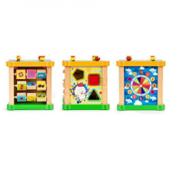 Eco toys drvena edukativna kocka mula sorter ( HM015473 ) - Img 4