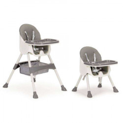 Eco toys stolica za hranjenje 2u1 ergo ( HC-823 GRAY ) - Img 1