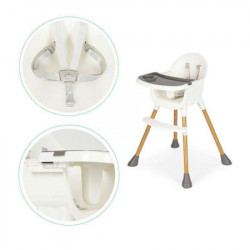 Eco toys stolica za hranjenje baby white ( HA-042 WHITE ) - Img 4