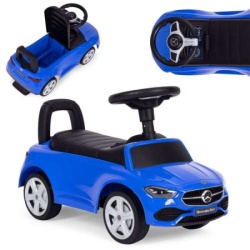 Ecotoys Guralica mercedes c class sa interaktivnim volanom i zvucima, blue ( 667 BLUE )-1