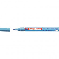 Edding paint marker E-751 1-2mm, metallic plava ( 12PM02ME ) - Img 1