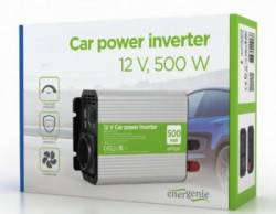 EG-PWC500-01 Gembird 12V Auto inverter DC/AC 500W+USB port - Img 4