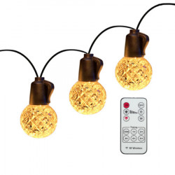 Elementa LED svetleći niz 15m, 20 sijalica ( SNZ-20WW/15M-DC ) - Img 1