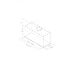 Elica ugradni aspirator fold gr/a/72 - Img 2