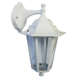 Elit+ bast.fenjer beli,na dole,ip44,220/240v60w+porc.vde e27+al.kucis.sestoug+6provid.stakala ( ELS610 B )