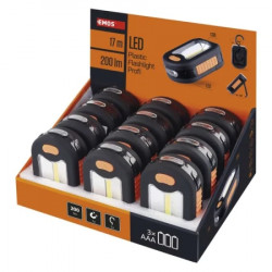 Emos p3889 Led cob baterijska lampa 200lm, 3xaaa box 1/12 ( 3319 )