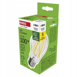 Emos zf5168 Led sijalica filament a60 7,2w(100w) 1521lm e27 ultra eficient nw  ( 3496 )-2