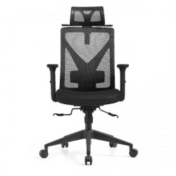 Ergo office plus - Radna anatomska stolica V1 - Crna - Img 2