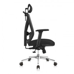 Ergo office plus - Radna anatomska stolica V2 - Crna - Img 3