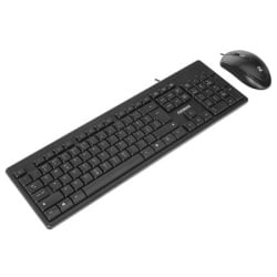  Everest KM-515 YU crna Tastatura+miš US-2