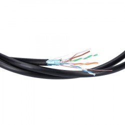 Extralink cat5E FTP outdoor cable ESD GW, kotur 305M ( 1298 ) - Img 2