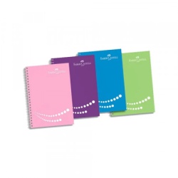 Faber Castell 400151 Sveska A4 spirala 80l dikto ( 9745 )