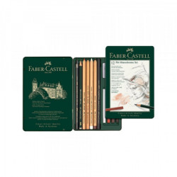 Faber Castell pitt monochrome set za crtanje 1/12 112975 ( C919 ) - Img 2
