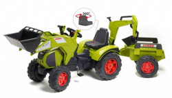 Falk Toys Traktor na pedale sa prikolicom i kašikom 1010y