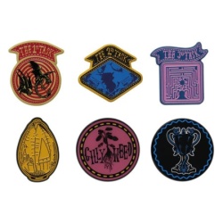 Fanattik Harry Potter Limited Edition Set of 6 Triwizard Tournament Pin Badges ( 068939 )