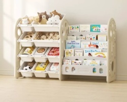Feelkids Sistem za odlaganje igračaka i knjiga "Optima KOMBO", Bež ( 26189 )