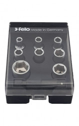 Felo set nasadnih glava sa adapterom HEX Nut 9 kom ( 05798106 ) - Img 3
