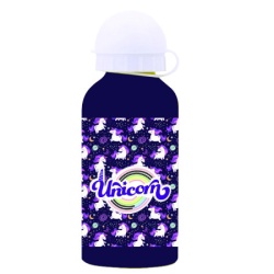 Flašica za vodu aluminijumska, 500ml - kick unicorn 2026 ( 32348 )