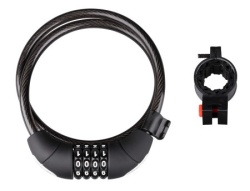 Force braba f lux spiralna šifra sa držačem 85cm/10mm,crna ( 49114 )